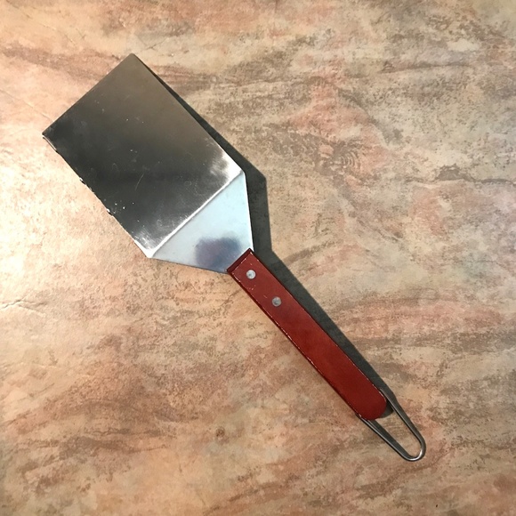 Char-Broil Other - Char-Broil Brand Stainless Steel & Wood Spatula. 15.5" Long 4" Wide. EUC